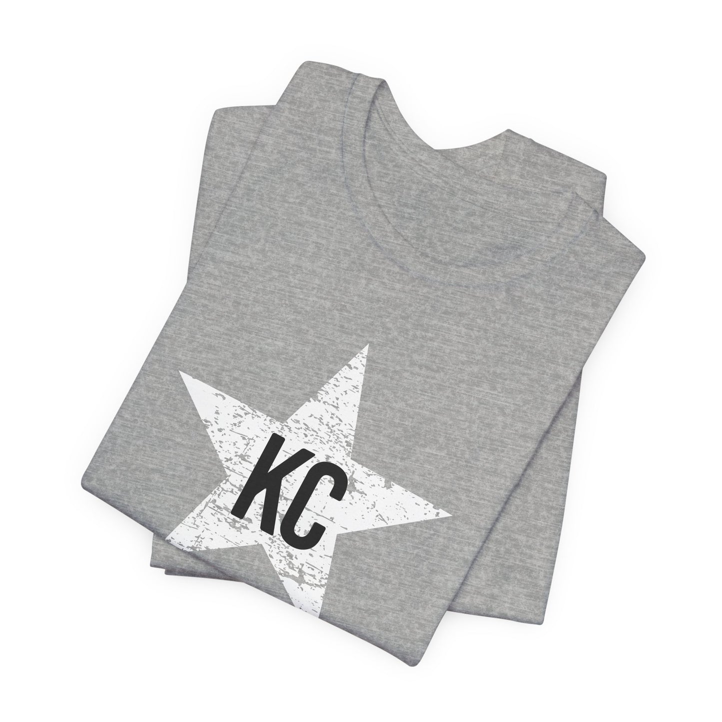 White + Black KC 'Star' Tee