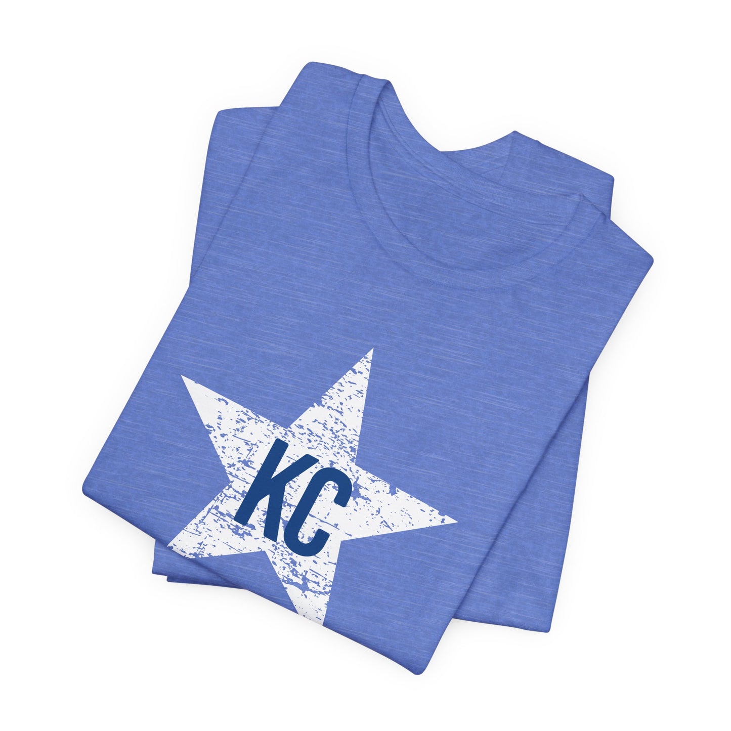 White + Royal KC 'Star' Tee