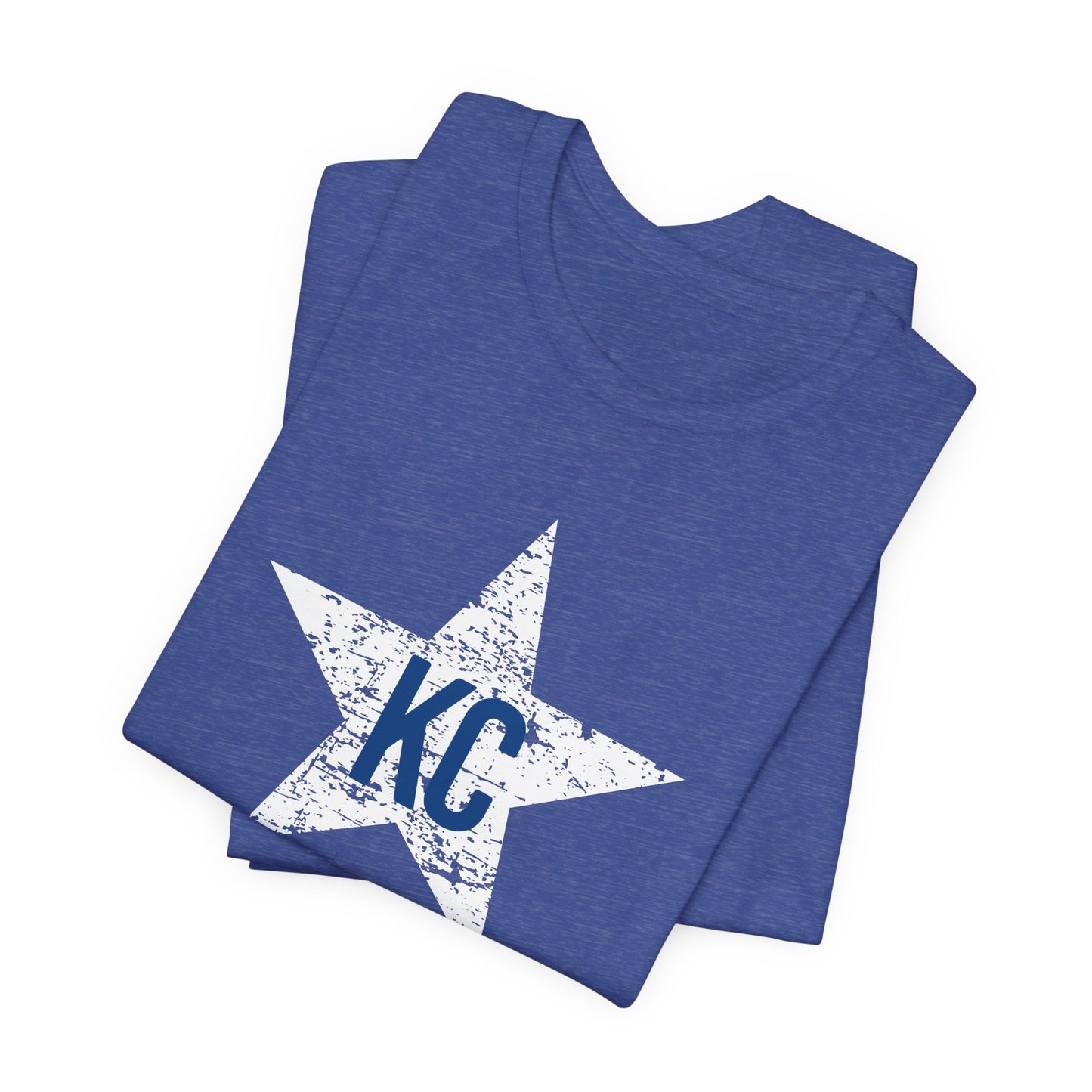 White + Royal KC 'Star' Tee