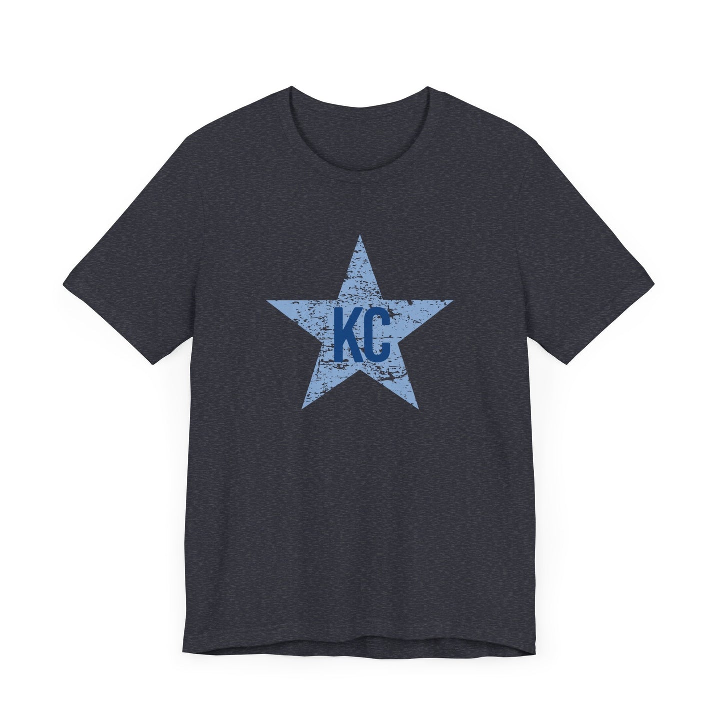 Powder Blue + Navy KC 'Star' Tee