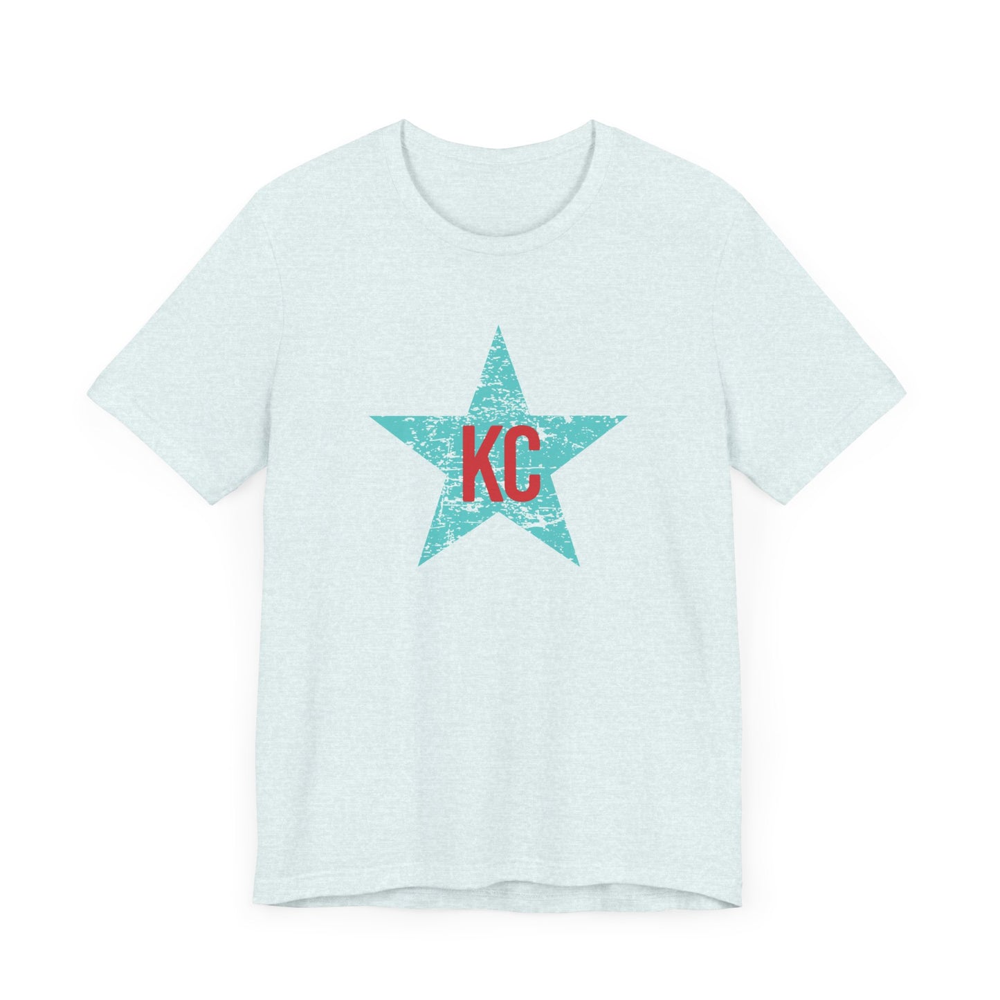 Teal + Red KC 'Star' Tee