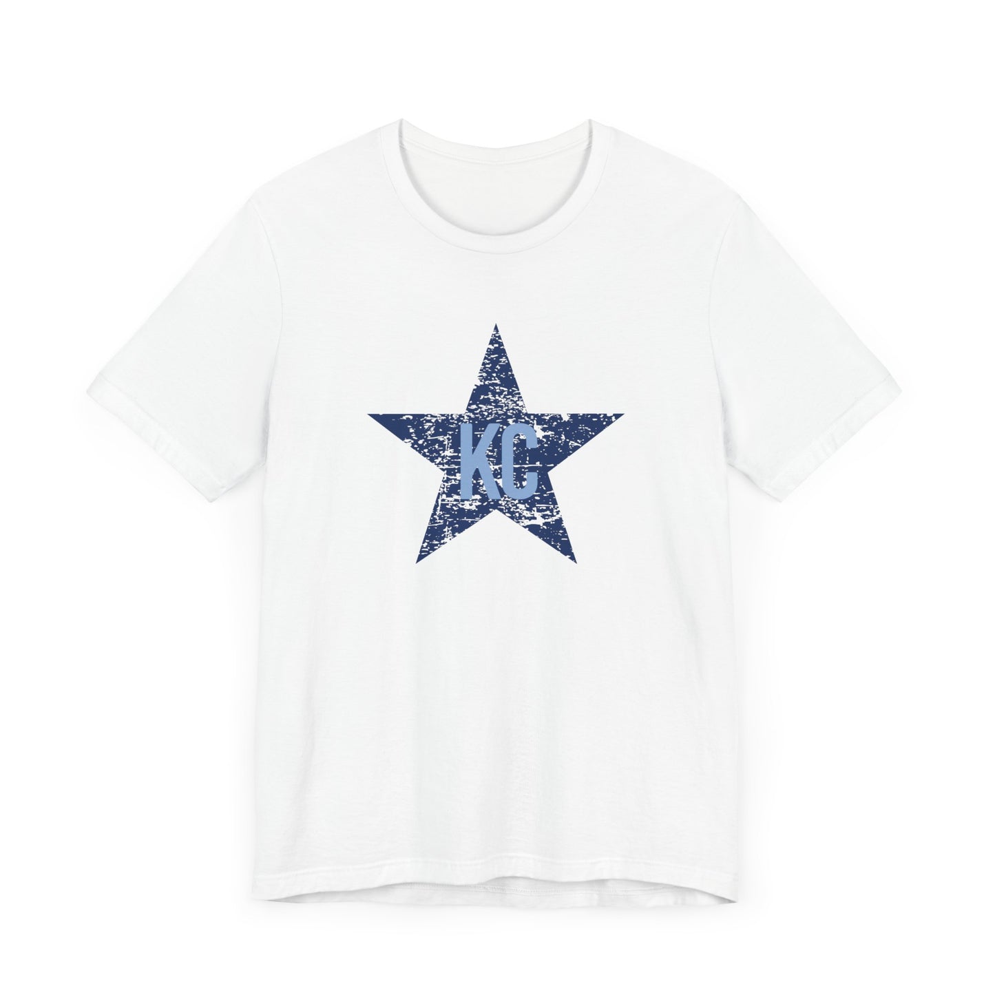 Navy + Powder Blue KC 'Star' Tee