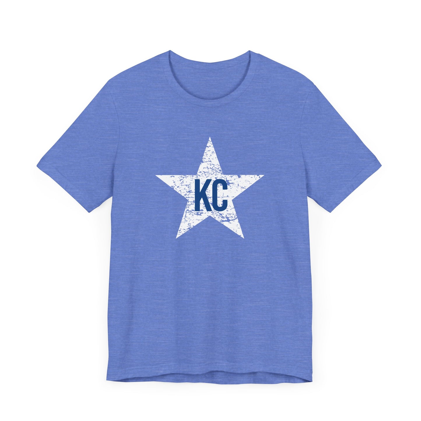 White + Royal KC 'Star' Tee