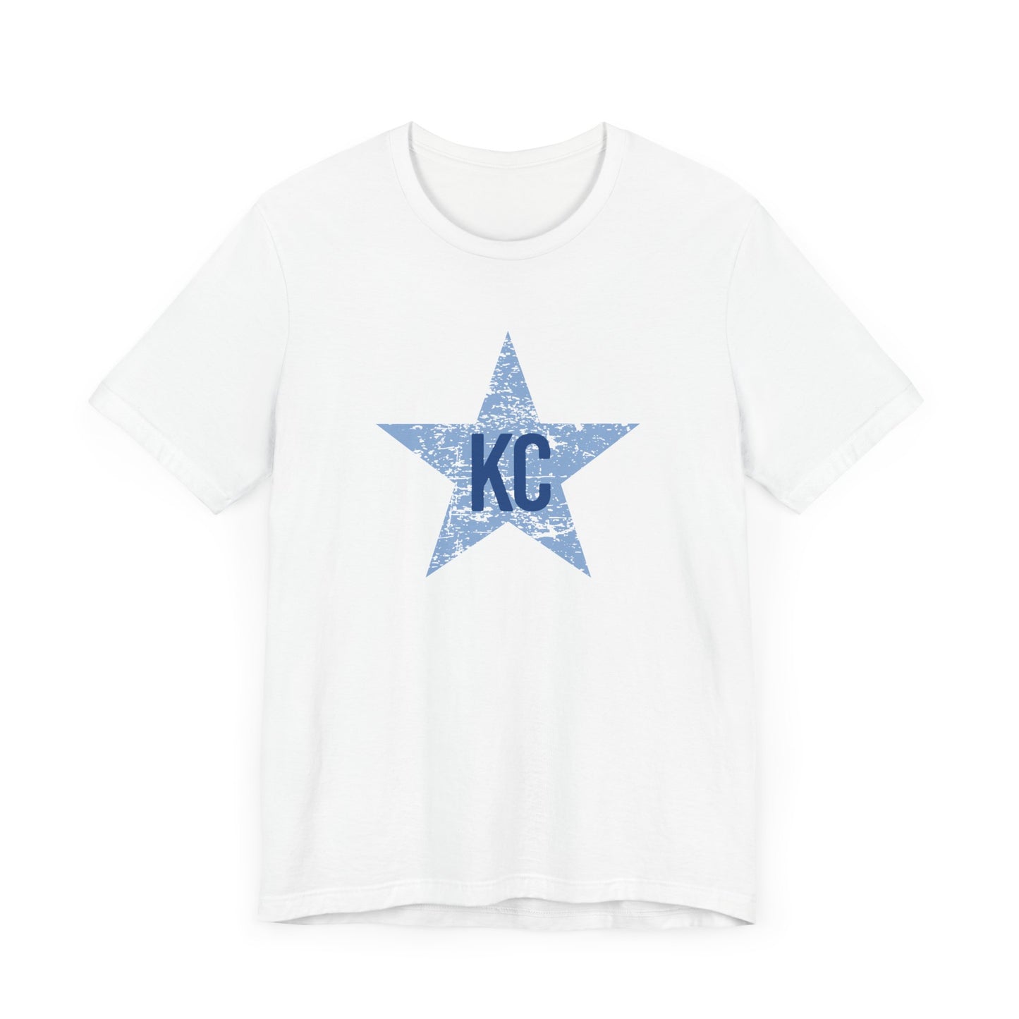 Powder Blue + Navy KC 'Star' Tee