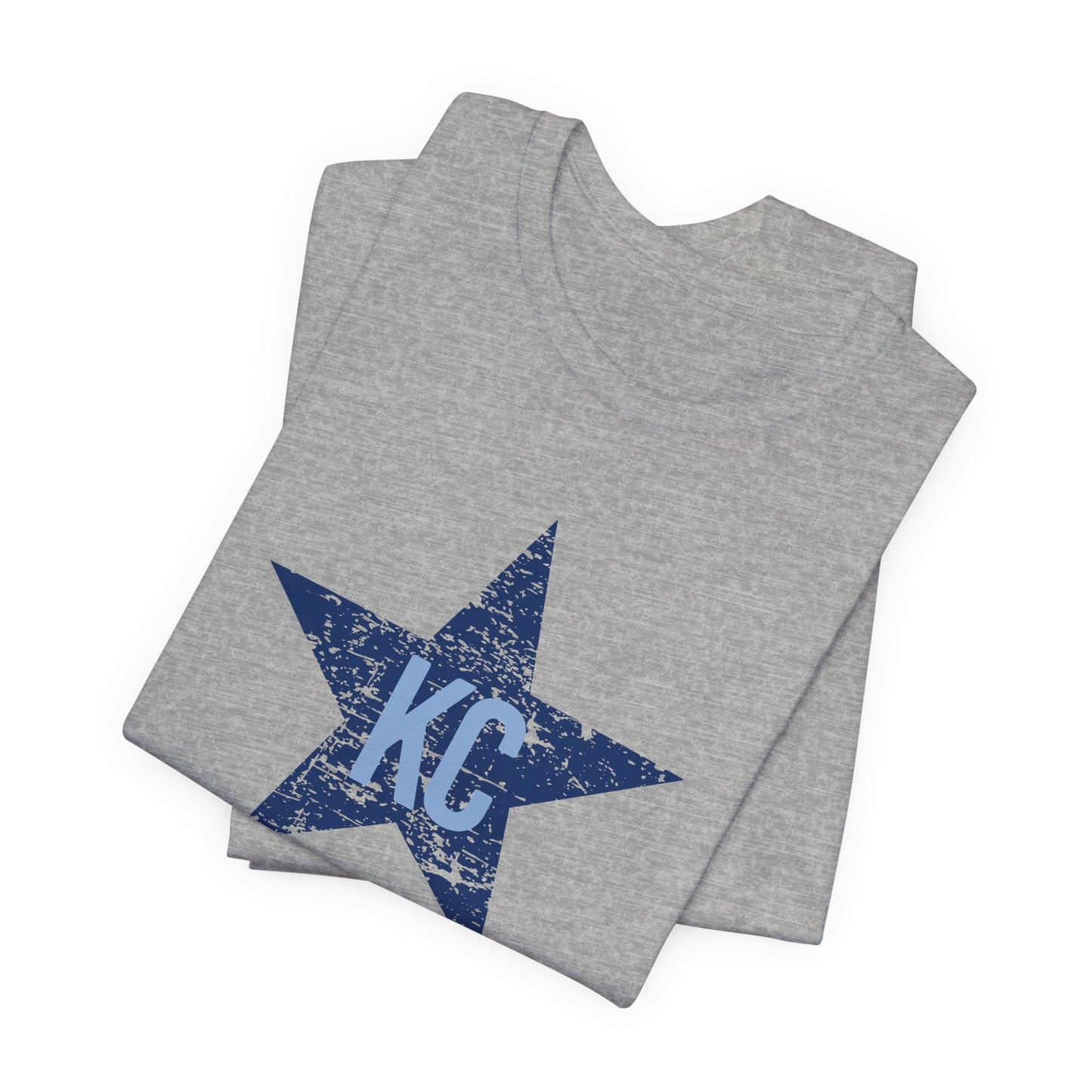 Navy + Powder Blue KC 'Star' Tee