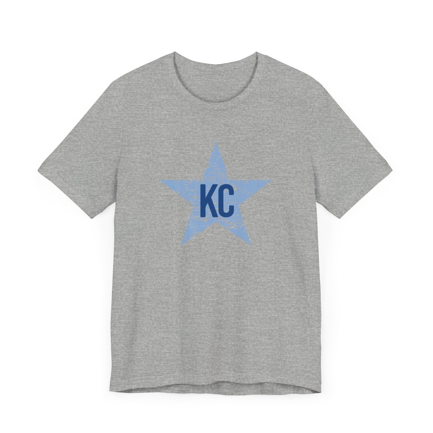 Powder Blue + Navy KC 'Star' Tee