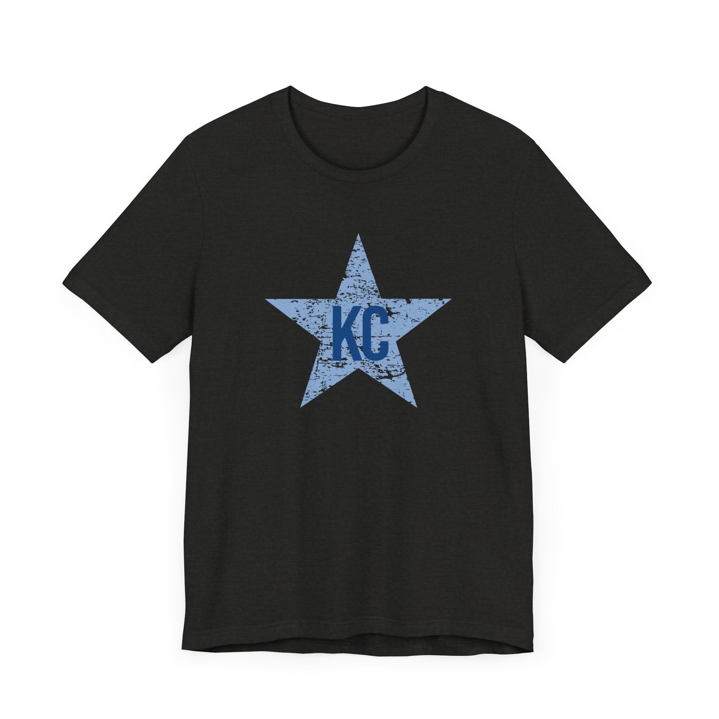 Powder Blue + Navy KC 'Star' Tee