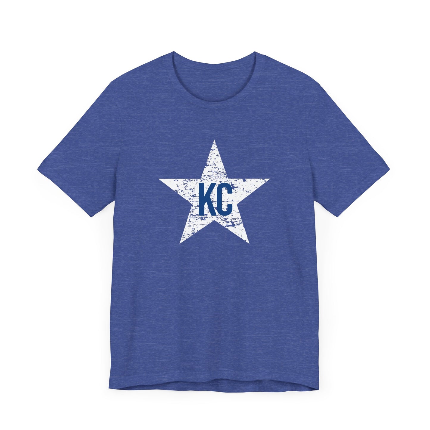 White + Royal KC 'Star' Tee