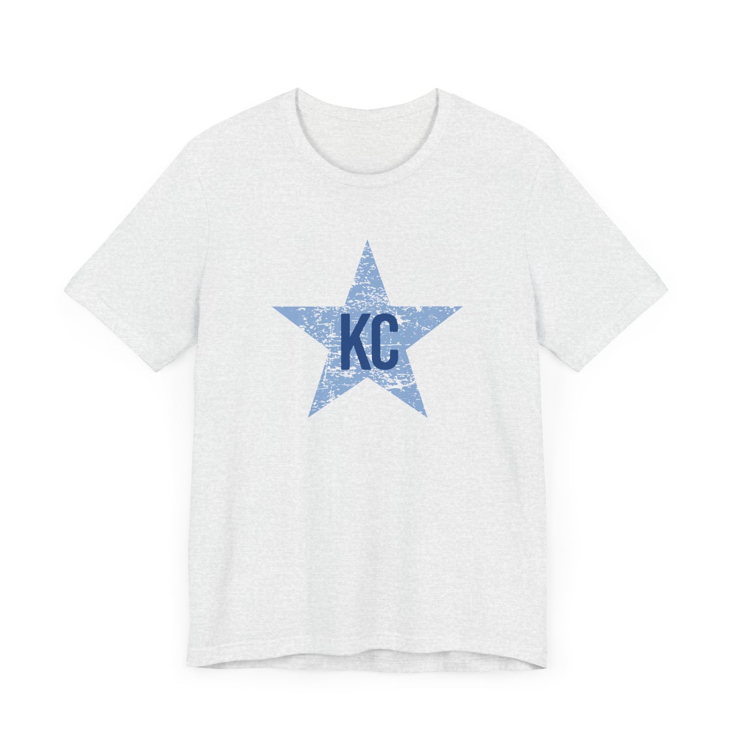 Powder Blue + Navy KC 'Star' Tee