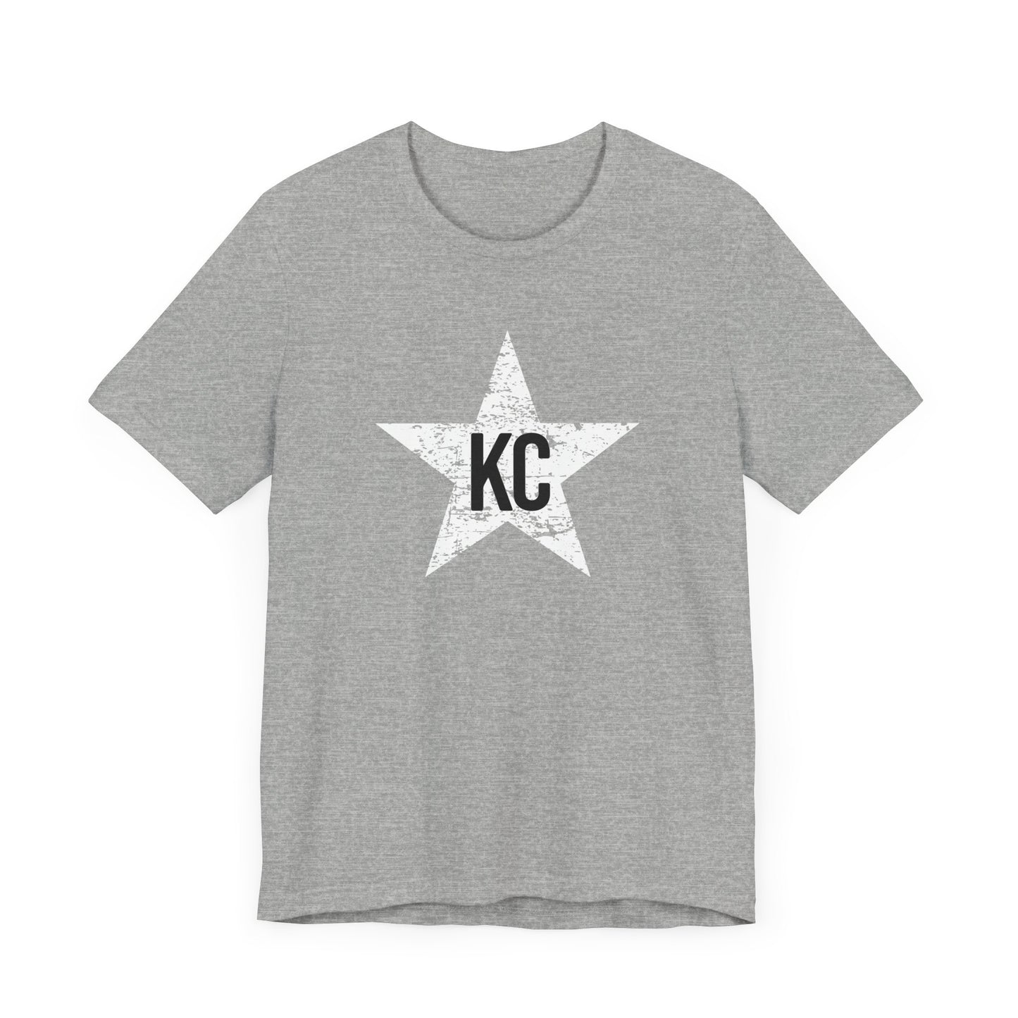 White + Black KC 'Star' Tee