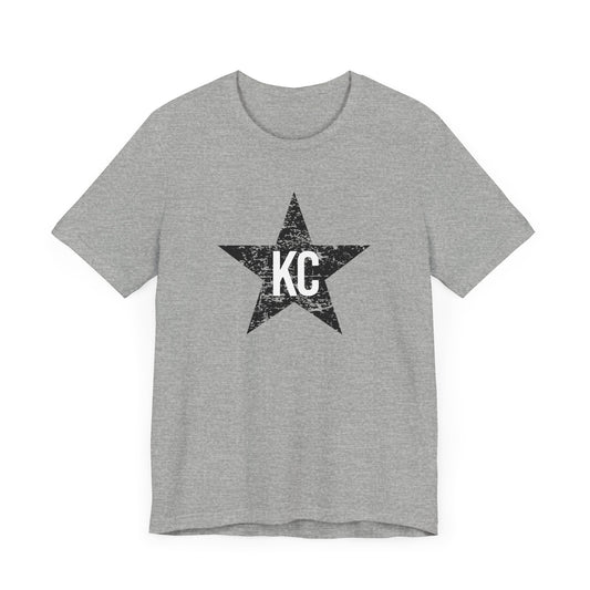 Black + White KC 'Star' Tee