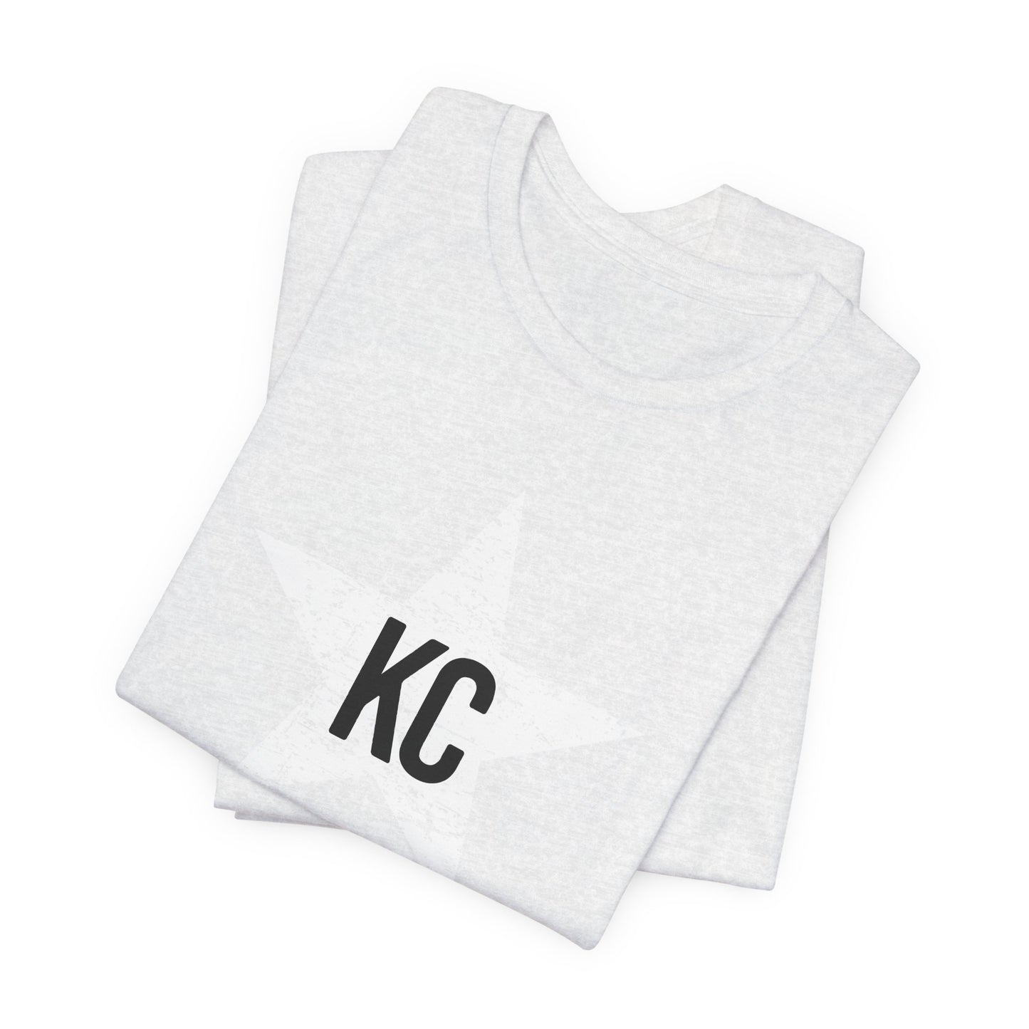 White + Black KC 'Star' Tee