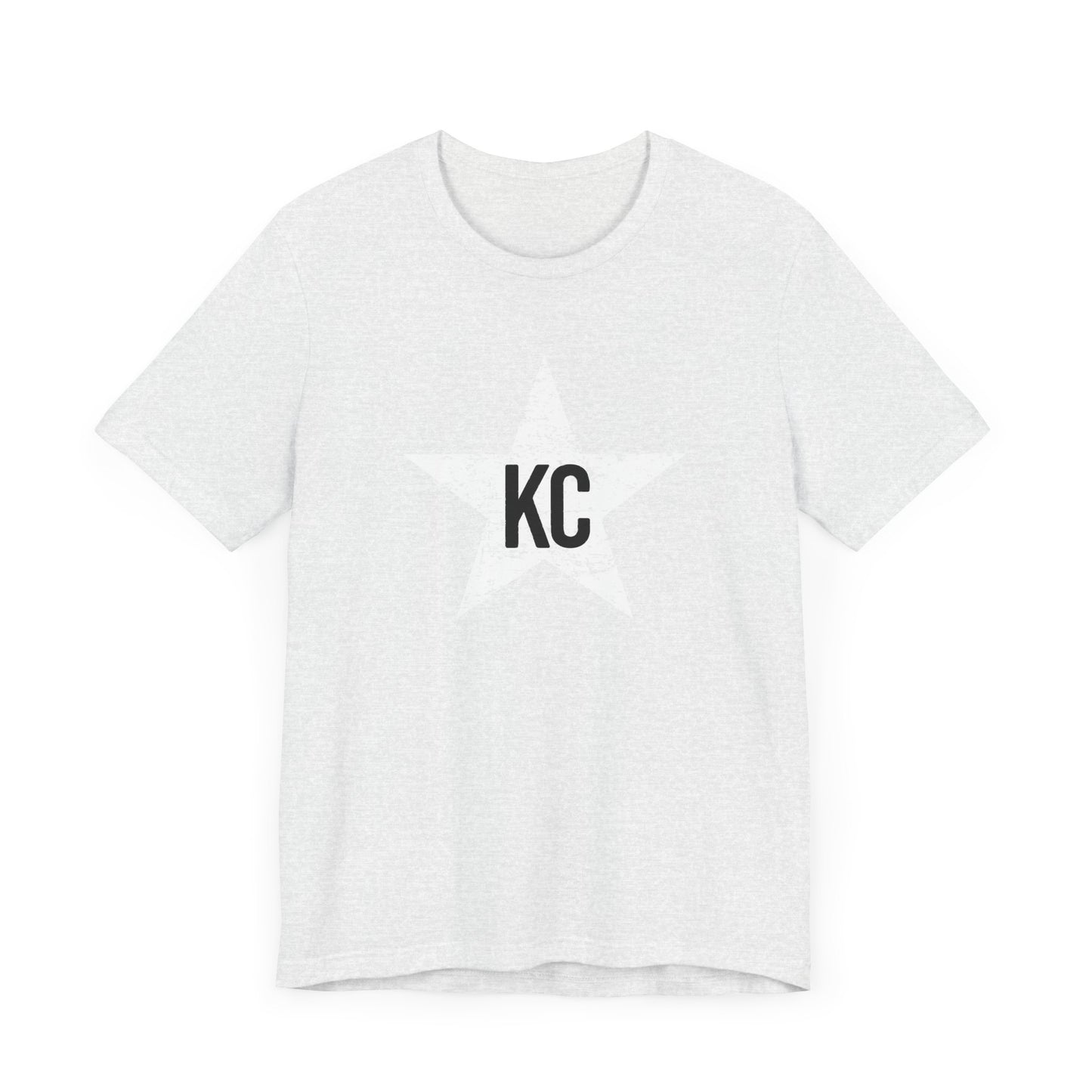 White + Black KC 'Star' Tee