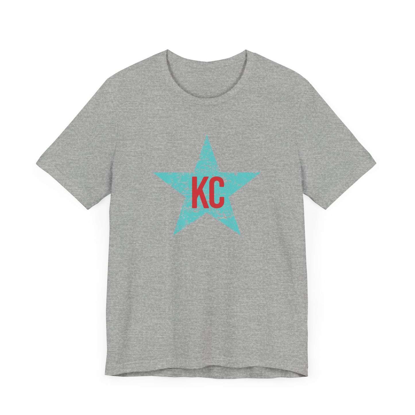 Teal + Red KC 'Star' Tee