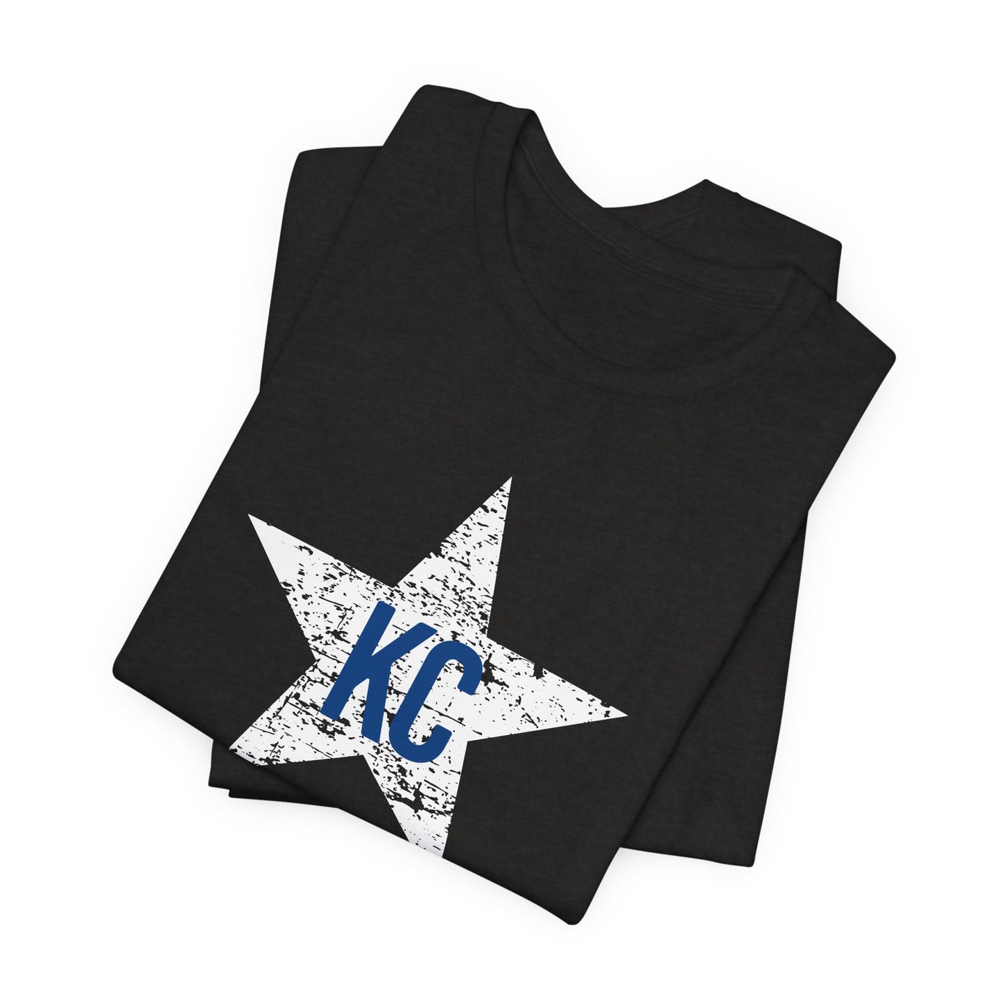 White + Royal KC 'Star' Tee